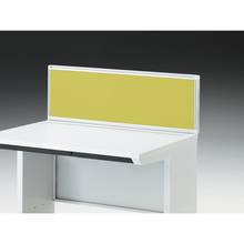 CZRデスク 机上フロントパネル W1000用 机上320 布地FR CZR-103WBR-9L9 ［W9×セージグリーン］