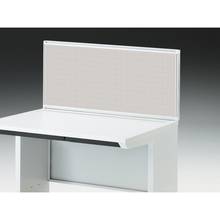 CZRデスク 机上フロントパネル W1000用 机上450 不織布FY CZR-104WBY-9C7 ［W9×ホワイトグレー］