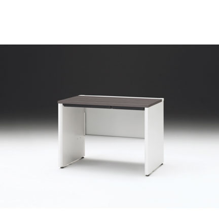 CZRデスク 平机 CZR-106HAPC-981 浅型センター引出し付 パネル脚 W1000× D600 [ 本体: ホワイトW・天板: 81 / アッシュドオークD]