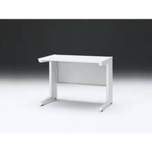 CZRデスク 平机 CZR-106JAC-9W9 センター引出しなし L脚 W1000× D600 [ 本体: ホワイトW・天板: W9 / ホワイトW]