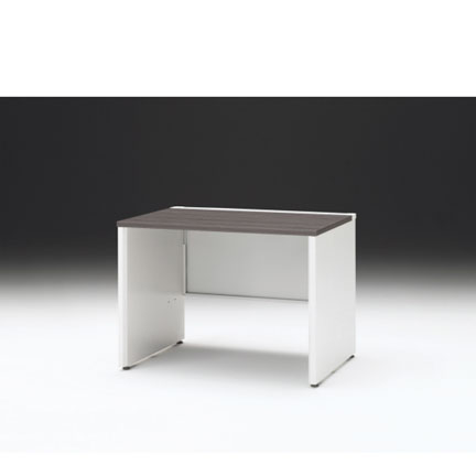 CZRデスク 平机 CZR-107JAPC-981 センター引出しなし パネル脚 W1000× D700 [ 本体: ホワイトW・天板: 81 / アッシュドオークD]