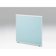 CZRデスク フロントロングパネル W1100用 机上320 布地FR CZR-110WBR-9S4 ［W9×ターコイズブルー］