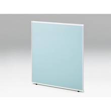 CZRデスク フロントロングパネル W1100用 机上450 布地FR CZR-111WBR-9S4 ［W9×ターコイズブルー］