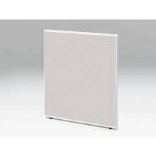 CZRデスク フロントロングパネル W1100用 机上450 不織布FY CZR-111WBY-9C7 ［W9×ホワイトグレー］