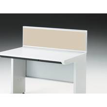 CZRデスク 机上フロントパネル W1100用 机上320 布地C CZR-113WBC-9F6 ［W9×グレイッシュブラウン］