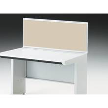 CZRデスク 机上フロントパネル W1100用 机上450 布地C CZR-114WBC-9F6 ［W9×グレイッシュブラウン］