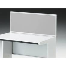 CZRデスク 机上フロントパネル W1100用 机上450 布地FR CZR-114WBR-9C6 ［W9×ライトグレー］