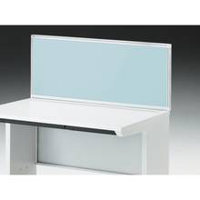 CZRデスク 机上フロントパネル W1100用 机上450 布地FR CZR-114WBR-9S4 ［W9×ターコイズブルー］