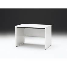 CZRデスク 平机 CZR-117HAPC-9W9 浅型センター引出し付 パネル脚 W1100× D700 [ 本体: ホワイトW・天板: W9 / ホワイトW]