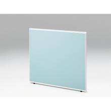 CZRデスク フロントロングパネル W1200用 机上320 布地FR CZR-120WBR-9S4 ［W9×ターコイズブルー］