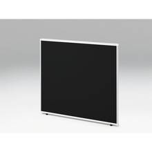 CZRデスク フロントロングパネル W1200用 机上320 布地FR CZR-120WBR-9W2 ［W9×オフブラック］