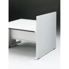 CZRデスク エンドロングパネル 両面 D1200用 机上320 布地FR CZR-120XHR9C6W9 ［W9×W9×ライトグレー］