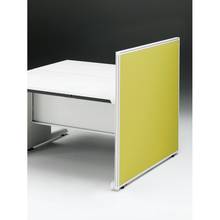 CZRデスク エンドロングパネル 両面 D1200用 机上320 布地FR CZR-120XHR9L9W9 ［W9×W9×セージグリーン］