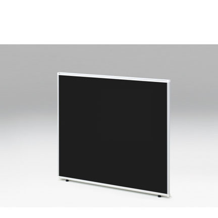 CZRデスク 連増パネル CZR-120XPR-9W2 再生布地 （ マグネット可 ） W1200× H1040 [ 本体: ホワイトW・天板: W2 / オフブラックW]
