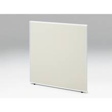 CZRデスク フロントロングパネル W1200用 机上450 布地FR CZR-121WBR-9H9 ［W9×エクリュベージュ］