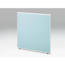 CZRデスク フロントロングパネル W1200用 机上450 布地FR CZR-121WBR-9S4 ［W9×ターコイズブルー］