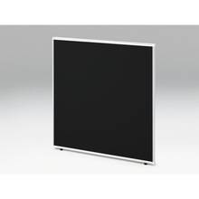 CZRデスク フロントロングパネル W1200用 机上450 布地FR CZR-121WBR-9W2 ［W9×オフブラック］