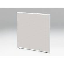 CZRデスク フロントロングパネル W1200用 机上450 不織布FY CZR-121WBY-9C7 ［W9×ホワイトグレー］