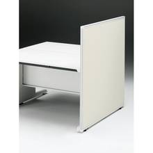 CZRデスク エンドロングパネル 両面 D1200用 机上450 布地FR CZR-121XHR9H9W9 ［W9×W9×エクリュベージュ］