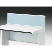 CZRデスク 机上フロントパネル W1200用 机上320 布地FR CZR-123WBR-9S4 ［W9×ターコイズブルー］