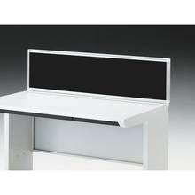 CZRデスク 机上フロントパネル W1200用 机上320 布地FR CZR-123WBR-9W2 ［W9×オフブラック］
