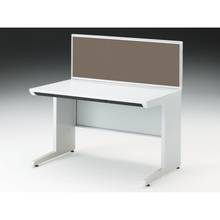 CZRデスク 机上フロントパネル W1200用 机上450 布地FR CZR-124WBR-9K3 ［W9×シュガーブラウン］