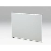 CZRデスク フロントロングパネル W1400用 机上320 布地FR CZR-140WBR-9C6 ［W9×ライトグレー］