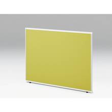 CZRデスク フロントロングパネル W1400用 机上320 布地FR CZR-140WBR-9L9 ［W9×セージグリーン］