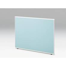 CZRデスク フロントロングパネル W1400用 机上320 布地FR CZR-140WBR-9S4 ［W9×ターコイズブルー］