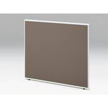 CZRデスク フロントロングパネル W1400用 机上450 布地FR CZR-141WBR-9K3 ［W9×シュガーブラウン］