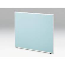 CZRデスク フロントロングパネル W1400用 机上450 布地FR CZR-141WBR-9S4 ［W9×ターコイズブルー］