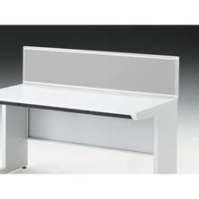 CZRデスク 机上フロントパネル W1400用 机上320 布地FR CZR-143WBR-9C6 ［W9×ライトグレー］