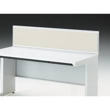 CZRデスク 机上フロントパネル W1400用 机上320 布地FR CZR-143WBR-9H9 ［W9×エクリュベージュ］