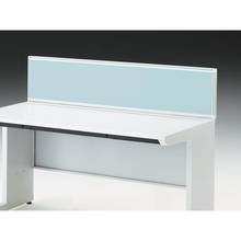 CZRデスク 机上フロントパネル W1400用 机上320 布地FR CZR-143WBR-9S4 ［W9×ターコイズブルー］