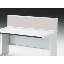 CZRデスク 机上フロントパネル W1400用 机上320 不織布FY CZR-143WBY-9C7 ［W9×ホワイトグレー］
