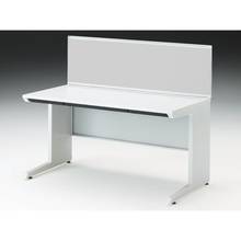 CZRデスク 机上フロントパネル W1400用 机上450 布地FR CZR-144WBR-9C6 ［W9×ライトグレー］