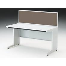 CZRデスク 机上フロントパネル W1400用 机上450 布地FR CZR-144WBR-9K3 ［W9×シュガーブラウン］