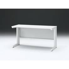 CZRデスク 平机 CZR-146JAC-9W9 センター引出しなし L脚 W1400× D600 [ 本体: ホワイトW・天板: W9 / ホワイトW]