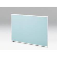 CZRデスク フロントロングパネル W1500用 机上320 布地FR CZR-150WBR-9S4 ［W9×ターコイズブルー］