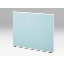 CZRデスク フロントロングパネル W1500用 机上450 布地FR CZR-151WBR-9S4 ［W9×ターコイズブルー］