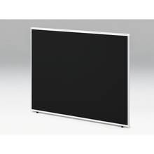 CZRデスク フロントロングパネル W1500用 机上450 布地FR CZR-151WBR-9W2 ［W9×オフブラック］