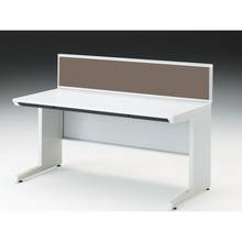 CZRデスク 机上フロントパネル W1500用 机上320 布地FR CZR-153WBR-9K3 ［W9×シュガーブラウン］