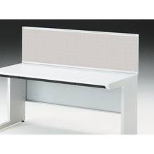 CZRデスク 机上フロントパネル W1500用 机上450 不織布FY CZR-154WBY-9C7 ［W9×ホワイトグレー］