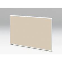 CZRデスク フロントロングパネル W1600用 机上320 布地C CZR-160WBC-9F6 ［W9×グレイッシュブラウン］