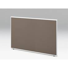 CZRデスク フロントロングパネル W1600用 机上320 布地FR CZR-160WBR-9K3 ［W9×シュガーブラウン］