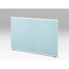 CZRデスク フロントロングパネル W1600用 机上320 布地FR CZR-160WBR-9S4 ［W9×ターコイズブルー］