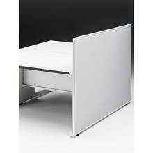 CZRデスク エンドロングパネル 両面 D1600用 机上320 布地FR CZR-160XHR9C6W9 ［W9×W9×ライトグレー］