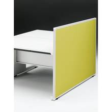 CZRデスク エンドロングパネル 両面 D1600用 机上320 布地FR CZR-160XHR9L9W9 ［W9×W9×セージグリーン］