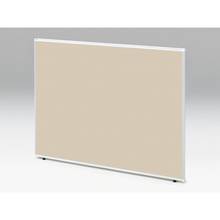 CZRデスク フロントロングパネル W1600用 机上450 布地C CZR-161WBC-9F6 ［W9×グレイッシュブラウン］