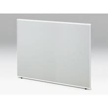 CZRデスク フロントロングパネル W1600用 机上450 布地FR CZR-161WBR-9C6 ［W9×ライトグレー］